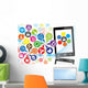Social Media Wall Mural