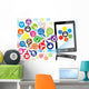 Social Media Wall Mural