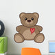 Heart and Bear Wall Decal