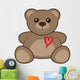 Heart and Bear Wall Decal