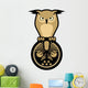 Owl emblem Wall Decal