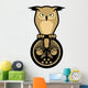 Owl emblem Wall Decal
