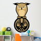 Owl emblem Wall Decal