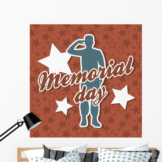 Memorial Day Wall Mural