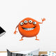 3d cartoon monster Wall Decal