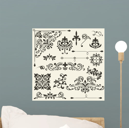 Vector Vintage Floral Design