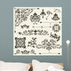 Vector Vintage Floral Design