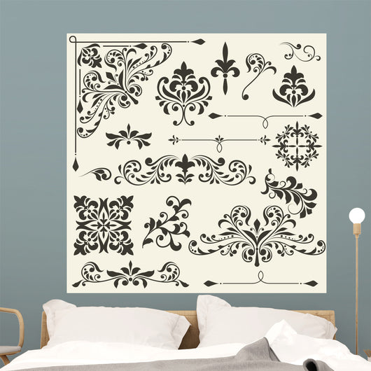 Vector Vintage Floral Design