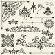 Vector Vintage Floral Design