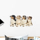 Group Australian Shepherd Wall Decal
