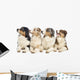 Group Australian Shepherd Wall Decal