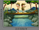 Two Kids Crossing River