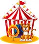 A Circus Tent Wall Decal