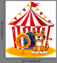 A Circus Tent Wall Decal