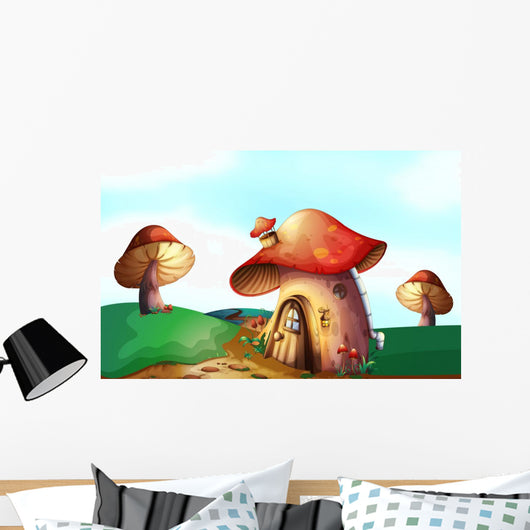 Mushroom House Top Hill