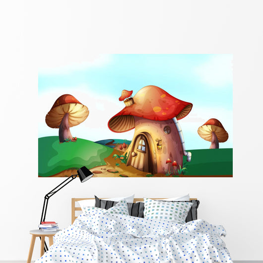 Mushroom House Top Hill