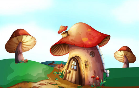 Mushroom House Top Hill