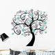 Blue Blossom Wall Decal