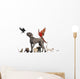Group of Domesticated Animals Wall Decal