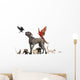 Group of Domesticated Animals Wall Decal