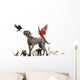 Group of Domesticated Animals Wall Decal