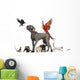 Group of Pets Wall Decal