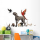 Group of Pets Wall Decal