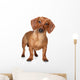 Brown Dachshund Wall Decal