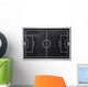 Chalkboard with Football Field