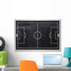 Chalkboard with Football Field