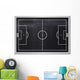 Chalkboard with Football Field