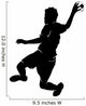 Handball Wall Decal