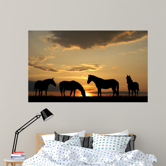 Horses Wall Mural