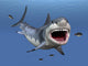 Great White Shark Wall Mural