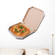 Pizza in White Box Wall Mural