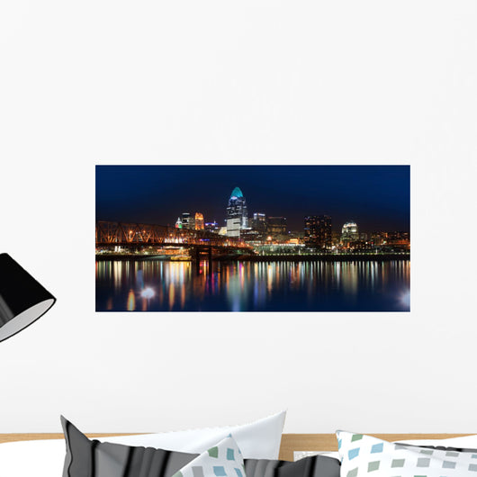 Downtown Cincinnati Wall Mural