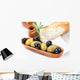 Greek Olives and Baguette Wall Mural