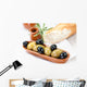 Greek Olives and Baguette Wall Mural