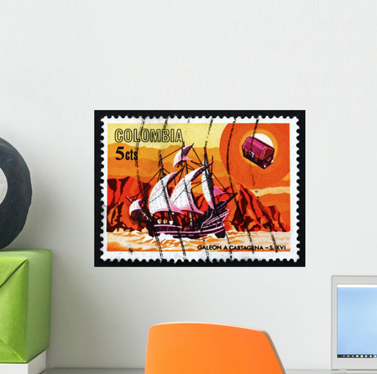 Postage Stamp Colombia 1966