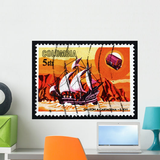 Postage Stamp Colombia 1966