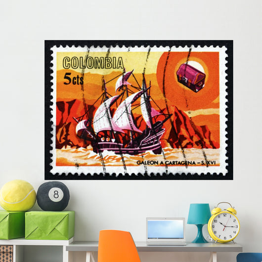 Postage Stamp Colombia 1966