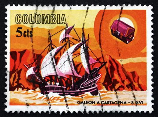 Postage Stamp Colombia 1966