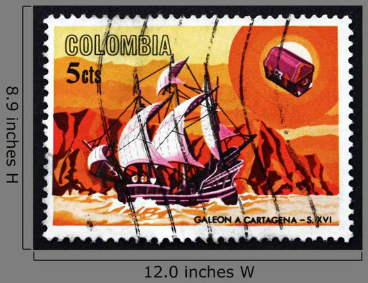 Postage Stamp Colombia 1966