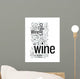 Home Wine Cellars Wall Decal
