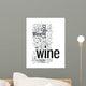Home Wine Cellars Wall Decal