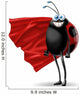 Super Ladybug Wall Decal