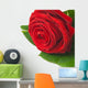 Red Rose - Rosa Rossa Wall Decal