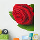 Red Rose - Rosa Rossa Wall Decal