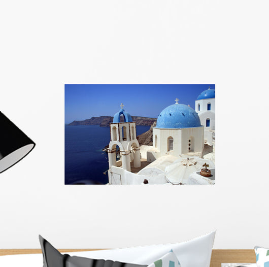 Greek orthodox church -  Greece Wall Mural