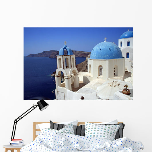 Greek orthodox church -  Greece Wall Mural